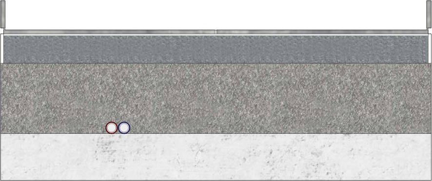 Isolatiechape met zandcement